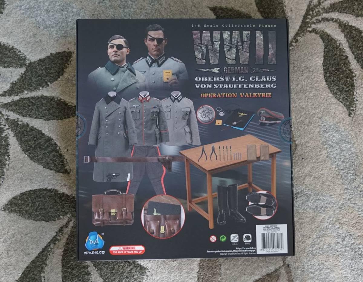 Amazon.co.jp: 未開封/DID3R/WW2 Oberst I.G. Claus Von Stauffenberg